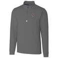thumbnail image 1 of Men's Cutter & Buck Gray Boston College Eagles Collegiate Big & Tall Traverse Half-Zip Jacket, 1 of 1