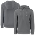 thumbnail image 1 of Men's Cutter & Buck Gray Boston Red Sox Roam Eco Recycled Half-Zip Pullover Hoodie, 1 of 3