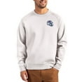 thumbnail image 1 of Men's Cutter & Buck Gray Buffalo Bills Helmet Roam Recycled Raglan Pullover Sweatshirt, 1 of 2
