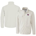 thumbnail image 1 of Men's Cutter & Buck Gray Buffalo Bisons Clique Trail Eco Stretch Softshell Full-Zip Jacket, 1 of 3