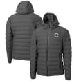 thumbnail image 1 of Men's Cutter & Buck  Gray Chicago Cubs City Connect Mission Ridge Repreve Eco Insulated Puffer Full-Zip Jacket, 1 of 3