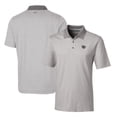 thumbnail image 1 of Men's Cutter & Buck Gray Cincinnati Bearcats Forge Tonal Stripe Stretch Polo, 1 of 3
