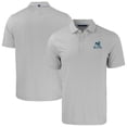 thumbnail image 1 of Men's Cutter & Buck Gray Citadel Bulldogs Big & Tall Forge Eco Double Stripe Stretch Recycled Polo, 1 of 3