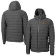 thumbnail image 1 of Men's-Cutter & Buck  Gray Clemson Tigers Mission Ridge Eco Insulated Repreve Hooded Full-Zip Puffer Jacket, 1 of 3