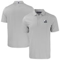 thumbnail image 1 of Men's Cutter & Buck Gray Cleveland Browns Big & Tall Forge Eco Double Stripe Stretch Recycled Polo, 1 of 3