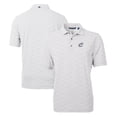 thumbnail image 1 of Men's Cutter & Buck Gray Columbus Clippers Virtue Eco Pique Botanical Print Recycled Polo, 1 of 3