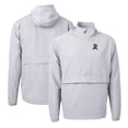 thumbnail image 1 of Men's Cutter & Buck  Gray Dayton Dragons  Charter Eco Recycled Half-Zip Anorak Jacket, 1 of 3