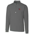 thumbnail image 1 of Men's Cutter & Buck Gray Dayton Flyers Collegiate Big & Tall Traverse Half-Zip Jacket, 1 of 1
