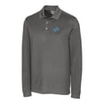 thumbnail image 1 of Men's Cutter & Buck Gray Detroit Lions Big & Tall Advantage Long Sleeve Polo, 1 of 1