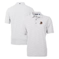 thumbnail image 1 of Men's Cutter & Buck Gray Durham Bulls Virtue Eco Pique Botanical Print Recycled Polo, 1 of 3