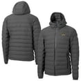 thumbnail image 1 of Men's-Cutter & Buck  Gray ECU Pirates Mission Ridge Eco Insulated Repreve Hooded Full-Zip Puffer Jacket, 1 of 3