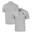 thumbnail image 1 of Men's Cutter & Buck Gray ETSU Buccaneers Big & Tall Pike Eco Tonal Geo Print Stretch Recycled Polo, 1 of 3