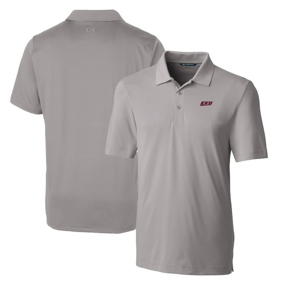 Men's Cutter & Buck Gray Eastern Kentucky Colonels Big & Tall Forge Stretch Polo