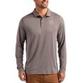 thumbnail image 1 of Men's Cutter & Buck  Gray Emory Eagles Primary Coastline Epic Comfort Long-Sleeve Polo, 1 of 2