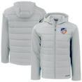 thumbnail image 1 of Men's-Cutter & Buck Gray FC Cincinnati Evoke Hybrid Eco Softshell Recycled Full-Zip Hooded Jacket, 1 of 3