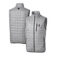 thumbnail image 1 of Men's Cutter & Buck  Gray Florida Gators Swinging Gator Big & Tall Rainier PrimaLoft Eco Insulated Full-Zip Puffer Vest, 1 of 3