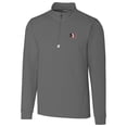 thumbnail image 1 of Men's Cutter & Buck Gray Florida State Seminoles Big & Tall College Vault Traverse Quarter-Zip Pullover Jacket, 1 of 1