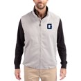 thumbnail image 1 of Men's Cutter & Buck Gray Georgetown Hoyas Charter Eco Recycled Full-Zip Vest, 1 of 2