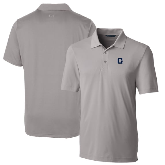 Men's Cutter & Buck Gray Georgetown Hoyas Logo Big & Tall Forge Stretch Polo