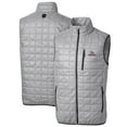 thumbnail image 1 of Men's Cutter & Buck Gray Gonzaga Bulldogs Big & Tall Rainier PrimaLoft Eco Full-Zip Puffer Vest, 1 of 3