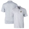 thumbnail image 1 of Men's Cutter & Buck Gray Grambling Tigers Pike Constellation Stretch Polo, 1 of 3