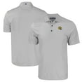thumbnail image 1 of Men's Cutter & Buck  Gray Green Bay Packers Helmet Big & Tall Pike Eco Tonal Geo Print Stretch Recycled Polo, 1 of 3