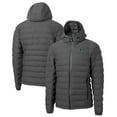 thumbnail image 1 of Men's Cutter & Buck Gray Gwinnett Stripers Mission Ridge Repreve Eco Insulated Full-Zip Puffer Jacket, 1 of 3