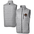 thumbnail image 1 of Men's-Cutter & Buck  Gray Houston Dynamo FC Big & Tall Rainier PrimaLoft Eco Insulated Full-Zip Puffer Vest, 1 of 3