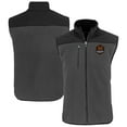 thumbnail image 1 of Men's Cutter & Buck Gray Houston Dynamo FC Cascade Eco Fleece Full-Zip Vest, 1 of 3