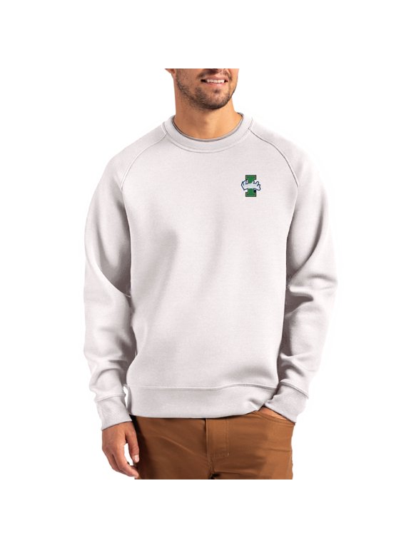 Men's Cutter & Buck Gray Idaho Vandals Roam Recycled Pullover