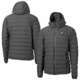 thumbnail image 1 of Men's-Cutter & Buck  Gray Illinois Fighting Illini Mission Ridge Eco Insulated Repreve Hooded Full-Zip Puffer Jacket, 1 of 3