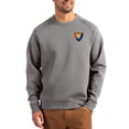 thumbnail image 1 of Men's Cutter & Buck Gray Illinois Fighting Illini Roam Recycled Pullover, 1 of 2