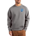 thumbnail image 1 of Men's Cutter & Buck Gray Indiana State Sycamores Roam Recycled Pullover, 1 of 2