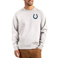 thumbnail image 1 of Men's Cutter & Buck Gray Indianapolis Colts Primary Logo Roam Recycled Raglan Pullover Sweatshirt, 1 of 2