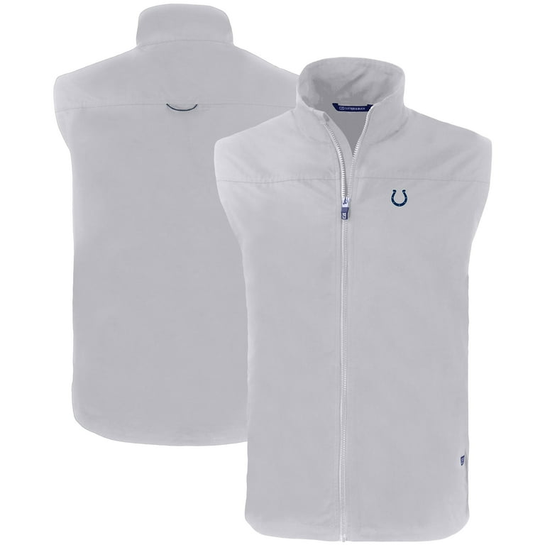 Men's Cutter Buck Gray Indianapolis Colts Primary Mark Big