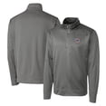 thumbnail image 1 of Men's Cutter & Buck  Gray Iowa Cubs  Clique Helsa Performance Half-Zip Knit Pullover, 1 of 3