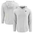 thumbnail image 1 of Men's Cutter & Buck Gray Iowa Hawkeyes Coastline Epic Comfort Eco Recycled Long Sleeve Hoodie T-Shirt, 1 of 3