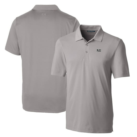 Men's Cutter & Buck Gray Jackson State Tigers Big & Tall Forge Stretch Polo