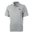 thumbnail image 1 of Men's Cutter & Buck Gray Jacksonville Jaguars Big & Tall Virtue Eco Pique Recycled Polo, 1 of 1