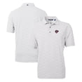 thumbnail image 1 of Men's Cutter & Buck Gray Jacksonville Jumbo Shrimp Virtue Eco Pique Botanical Print Recycled Polo, 1 of 3