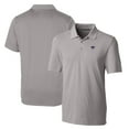 thumbnail image 1 of Men's Cutter & Buck Gray Kansas State Wildcats Big & Tall Forge Stretch Polo, 1 of 3