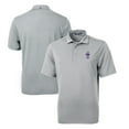 thumbnail image 1 of Men's Cutter & Buck Gray Kansas State Wildcats Big & Tall Virtue Eco Pique Recycled DryTec Polo, 1 of 3