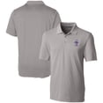 thumbnail image 1 of Men's Cutter & Buck  Gray Kansas State Wildcats Vault Forge Stretch Polo, 1 of 3