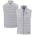 thumbnail image 1 of Men's Cutter & Buck Gray Kentucky Wildcats Evoke Hybrid Eco Softshell Recycled Full-Zip Vest, 1 of 3