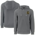 thumbnail image 1 of Men's Cutter & Buck Gray LAFC Roam Eco Half-Zip Recycled Pullover Hoodie, 1 of 3