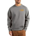 thumbnail image 1 of Men's Cutter & Buck Gray LSU Tigers Roam Recycled Pullover, 1 of 2
