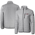 thumbnail image 1 of Men's Cutter & Buck Gray Lansing Lugnuts Rainier PrimaLoft Eco Insulated Full-Zip Puffer Jacket, 1 of 3