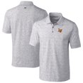 thumbnail image 1 of Men's Cutter & Buck Gray Las Vegas Aviators Big & Tall DryTec Advantage Tri-Blend Space Dye Polo, 1 of 3