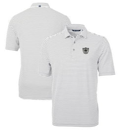 Men s Cutter Buck Black Las Vegas Raiders Throwback Logo Virtue Eco Pique Tile Recycled Polo Walmart