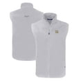 thumbnail image 1 of Men's Cutter & Buck  Gray Marquette Golden Eagles Big & Tall Charter Eco Full-Zip Vest, 1 of 3